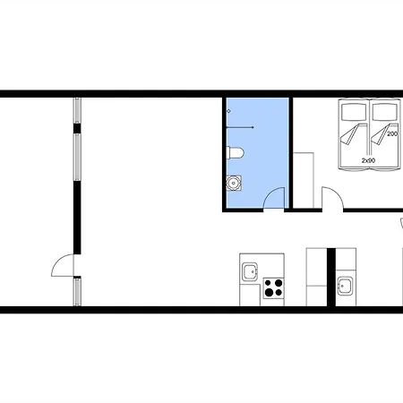 0383-romo-nordre-havnevej-10 Apartamento Havneby